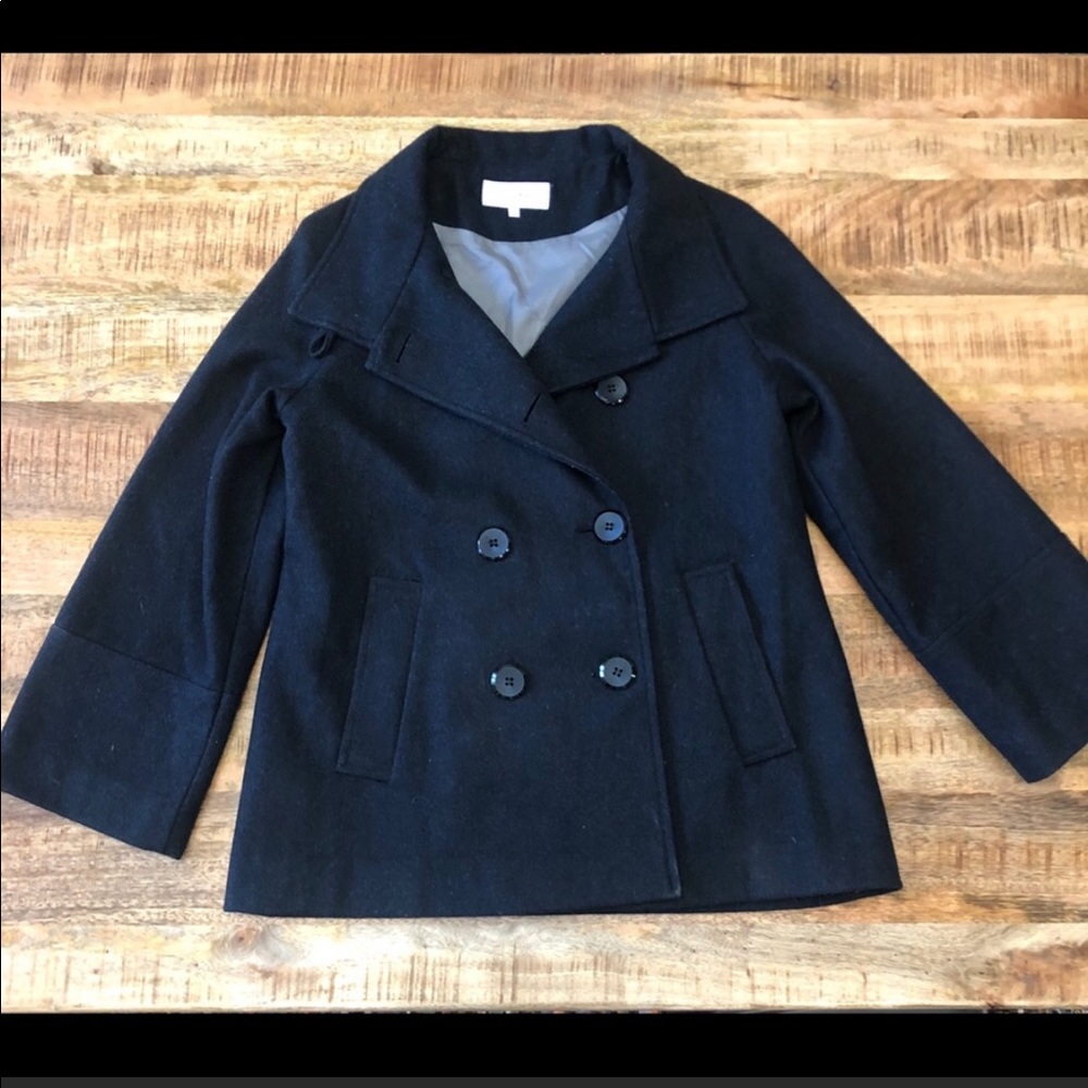 Calvin Klein Navy Pea Coat